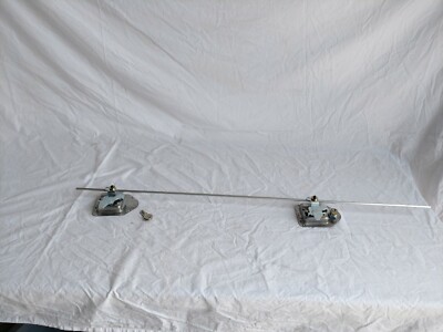 Tool Box Door Paddle Latch Kit 1/4'' x 36'' Alum Rod+ 2 Rod bushings -NO Latches