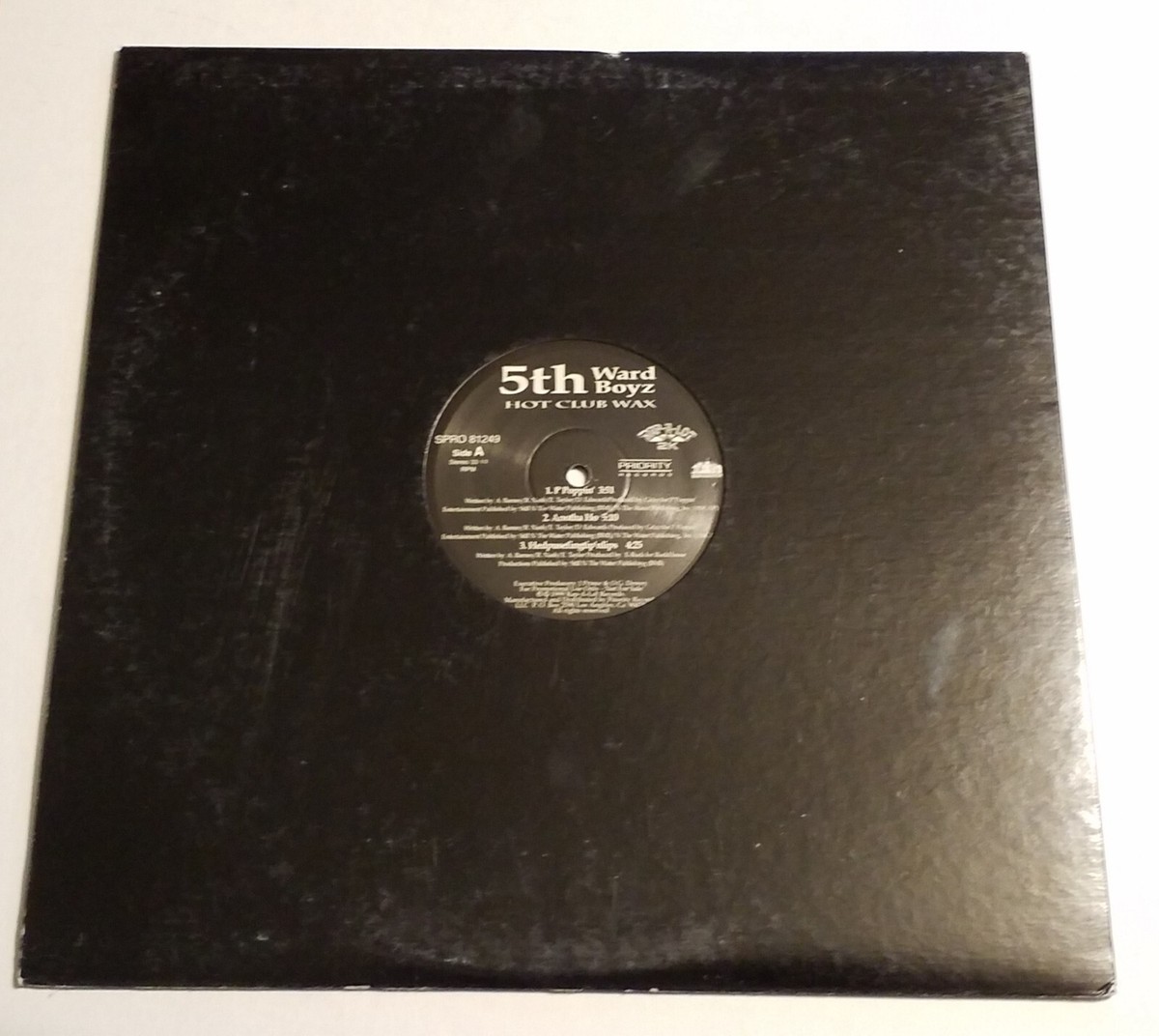 5th Ward Boyz - Hot Club Wax 12” RAP-A-LOT Vinyl Record | eBay