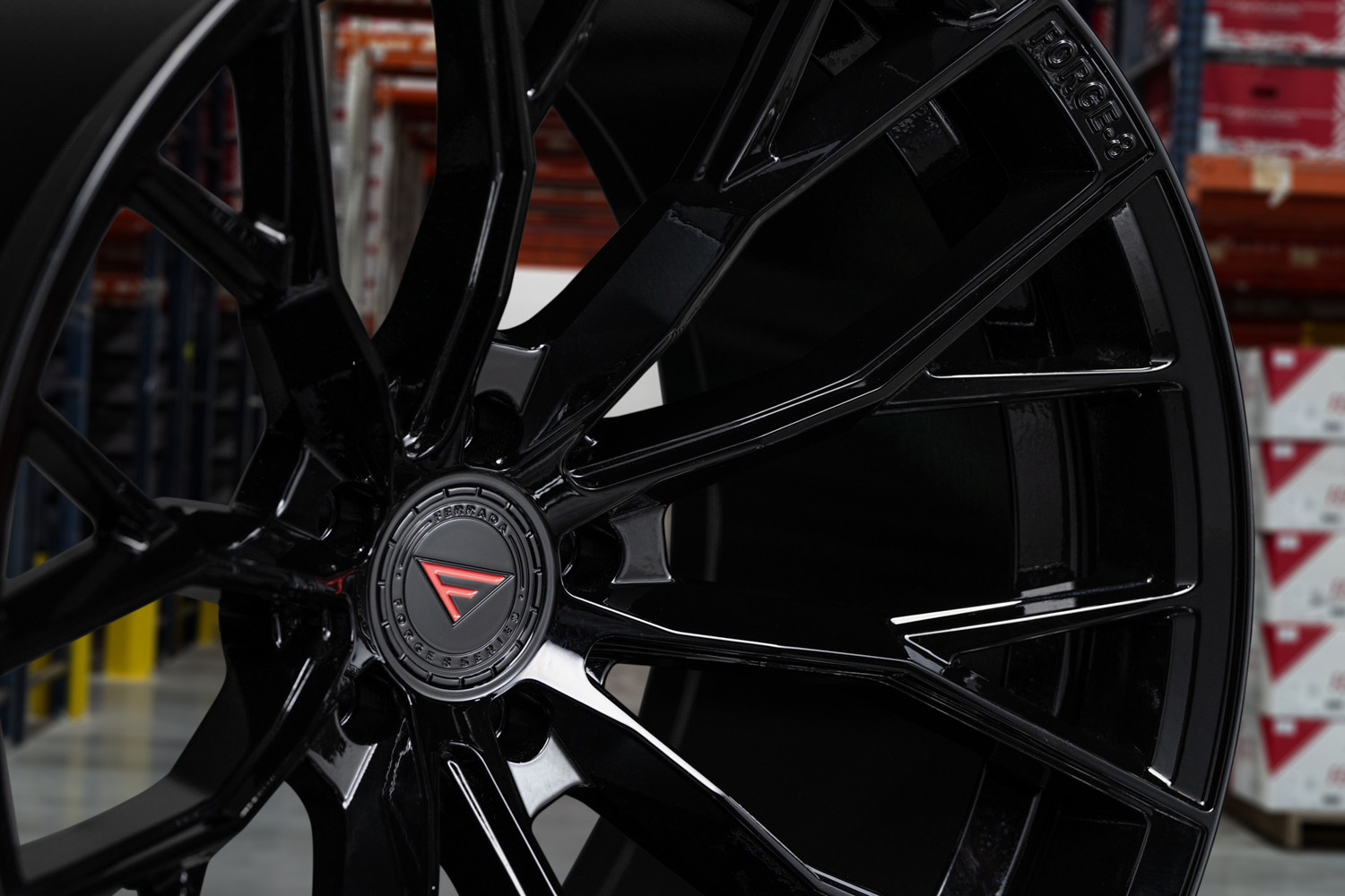 20” Ferrada FR9 Gloss Black Concave Wheel For Mclaren 570 650 720 750 20X9 20X11