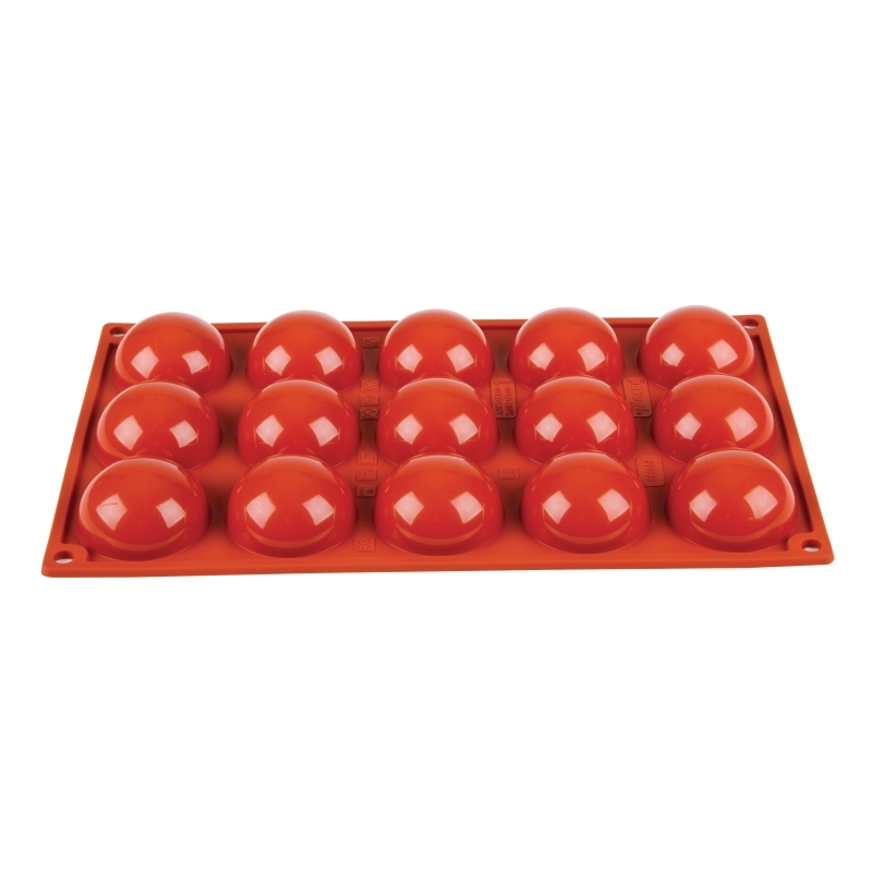 Silicone 15 Half Sphere Mould Premium Quality Food Grade Silicone