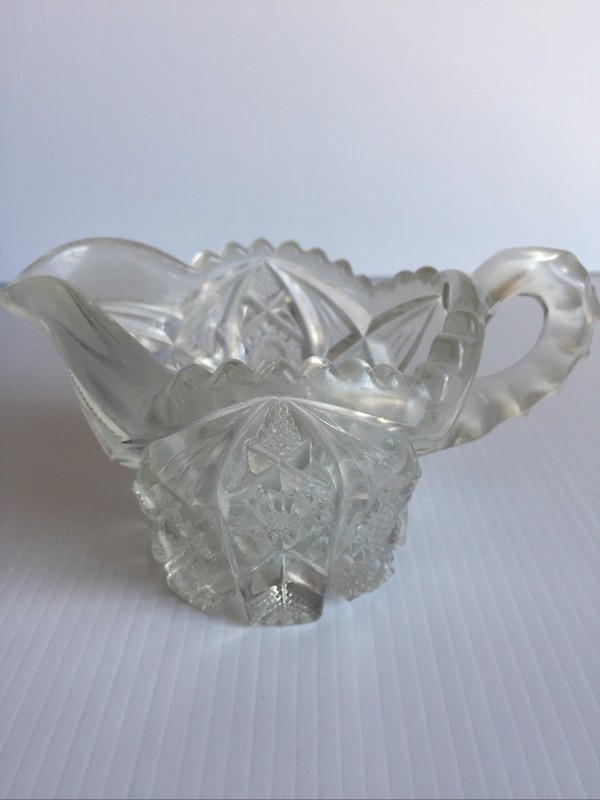 Clear Glass Creamer