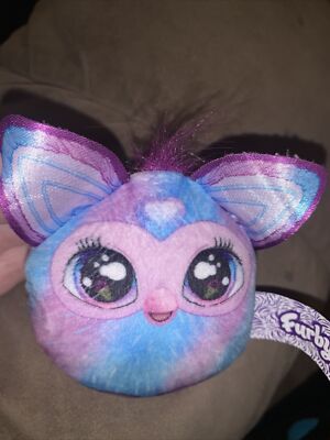 Sonic Wacky Pack Blue Purple Pink Furby plush toy 2023 Heart
