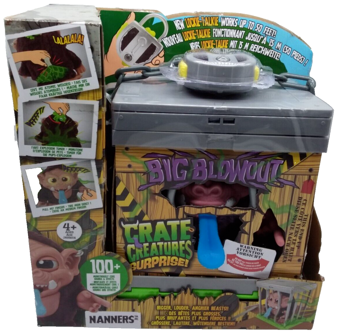Nanners Lockie Talkie Crate Creatures Surprise Big Blowout Beast