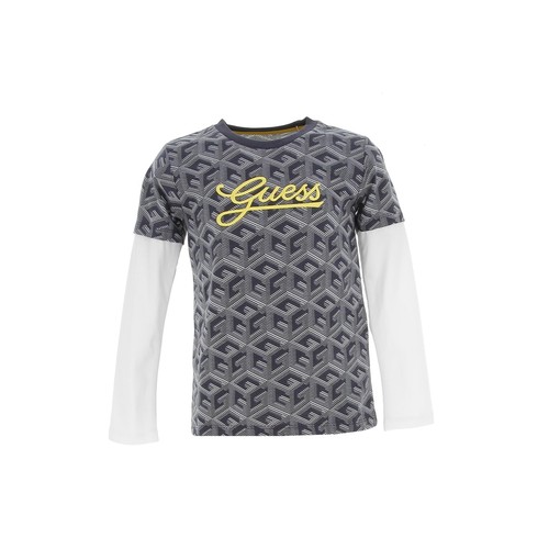 Haut Manches Longues Guess Rouge - Taille S - Occasion Très Bon état