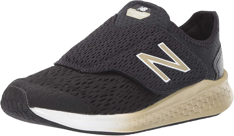 New Balance 258646 Toddler Running Sneaker Black/Gold Metallic Size 5 M - Image 3 of 4