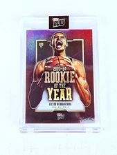 2023-24 TOPPS NOW VICTOR WEMBANYAMA ROOKIE OF THE YEAR CARD VW-6 NEW (IN HAND)