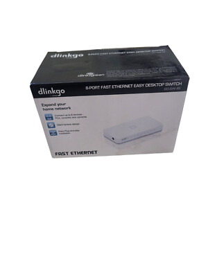 D-Link Ethernet Switch 5 Port Easy Desktop Switch