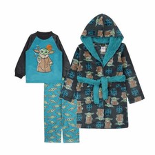 Star Wars Kids' 2-Piece Pajamas Set With Robe, Size: 4T