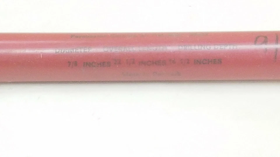 Broca de mampostería con punta de carburo de 7/8" x 22" para portabrocas hexagonales de 9/16" Foto 4 de 4