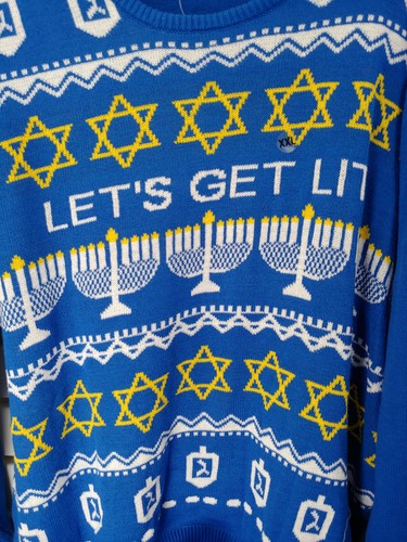 New Lot Pack of 10 Mens size 2XL 2X Hebrew Star of David Sweater Sweat Shirt 227 - Picture 3 of 6