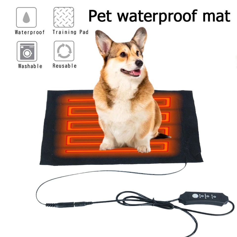 USB Electric Heating Pad 3 Level temperature Pet Bed Warmer Chair Mats