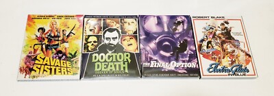 NEW Savage Sisters Dr. Death Final Option Electra Glide Blue Blu-ray W Slipcover