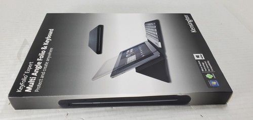NEW Kensington K39532us Multi Angle Folio & Keyboard KeyFolio Expert - Picture 3 of 6