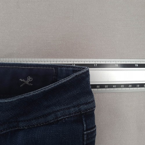 Pantalones de mezclilla elásticos con cremallera Tramarossa Leonardo para hombre talla W34 L34 azul cómodo de diseñador - Imagen 19 de 21