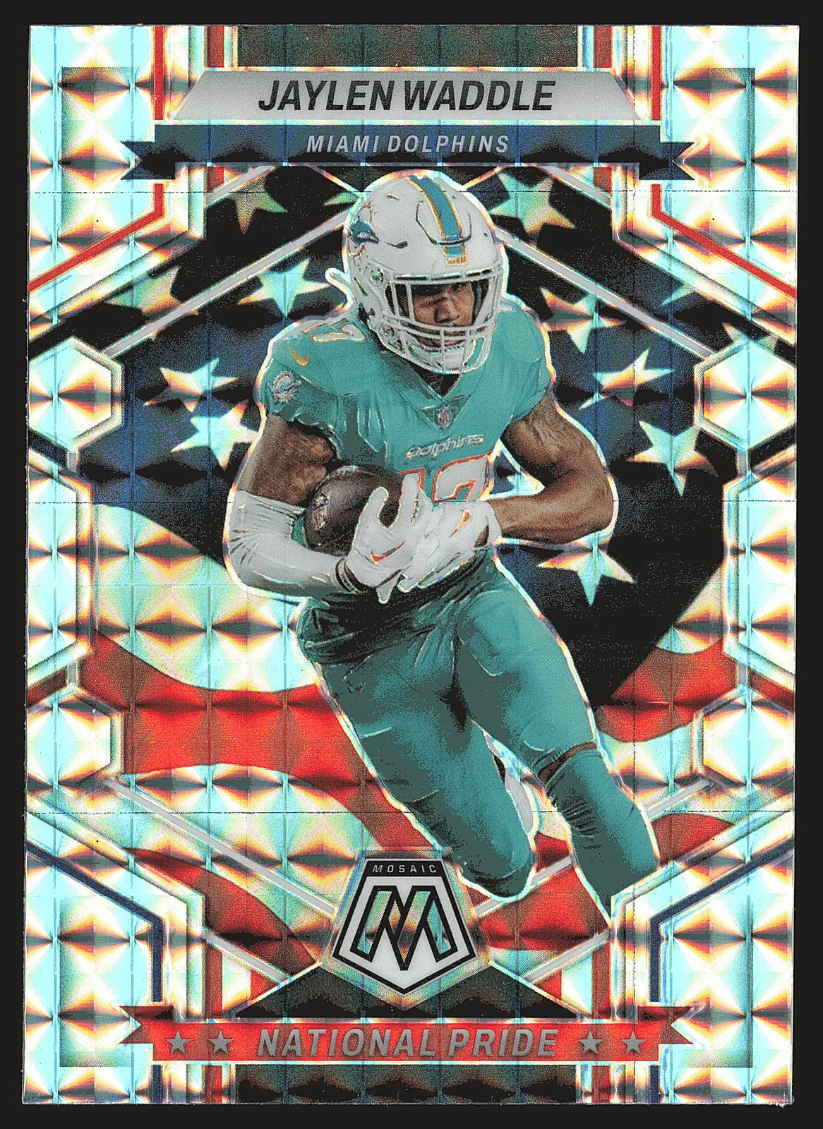 2023 Panini Mosaic #269 Jaylen Waddle Mosaic