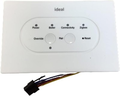 Ideal 222142 Halo Combi WI-FI Room Thermostat wireless single zone PRT |  eBay