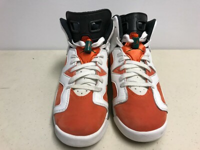 Air Jordan Retro 6 VI Gatorade Orange Size 6.5Y Women's 8 Shoes