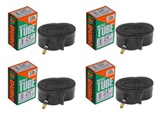 4 FOUR DURO BICYCLE Inner Tube S7 24" x 1-3/4" SCHRADER 33mm Long VALVE Bike.