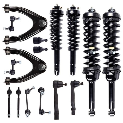 For 97-01 Honda CRV Complete Strut & Ball Joint Tie Rod Sway Bar Control Arm Kit