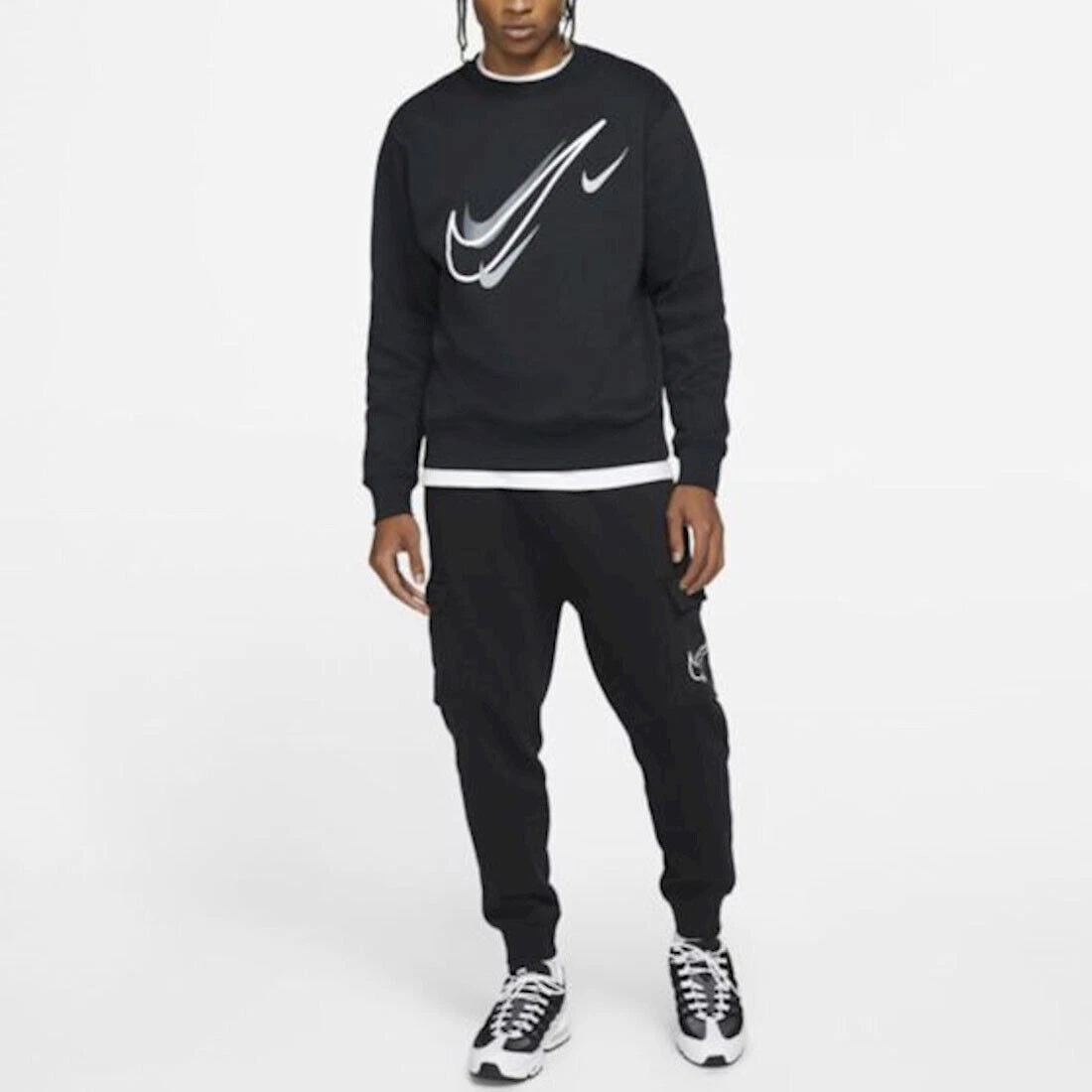 Air print 2025 fleece cargo jogger