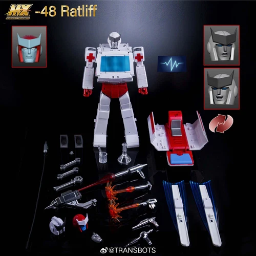 X-Transbots MX-48 Ratliff MP Scale New in Stock - Picture 10 of 10
