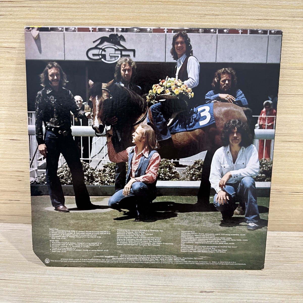 Heartsfield - Foolish Pleasures | 1975 LP w/ INNER Mercury