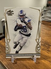 2023 Leaf Trinity Football Mega Box Jahmyr Gibbs RC Card 🔥📈