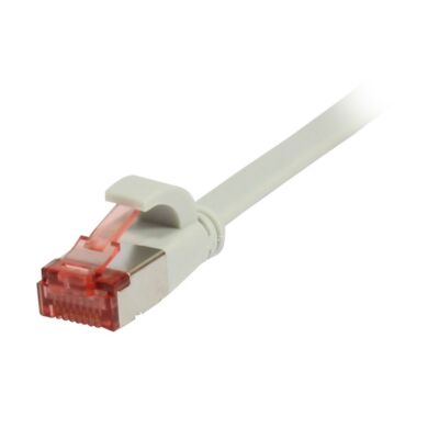 Patchkabel RJ45, CAT6 250Mhz, 5m grau, FTP(U/FTP), TPE(Superflex), Flach