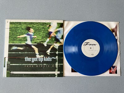THE GET UP KIDS 4 Minute Mile BLUE Vinyl Record EMO AFI NOFX Circa