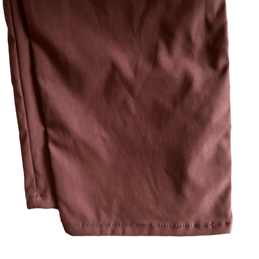 NWT Cole Men’s Slim Fit Tech Pant Brown/Rust Color Size 28 x