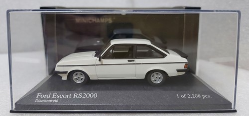 WOW Ford Escort MKII RS2000 1975 White 1:43 Minichamps 400084300 EXTREMELY RARE! - Picture 10 of 11