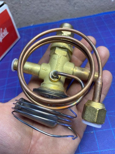 Danfoss 067L5955 Valvola di espansione termostatica (nuova/aperta) - Foto 12 di 15