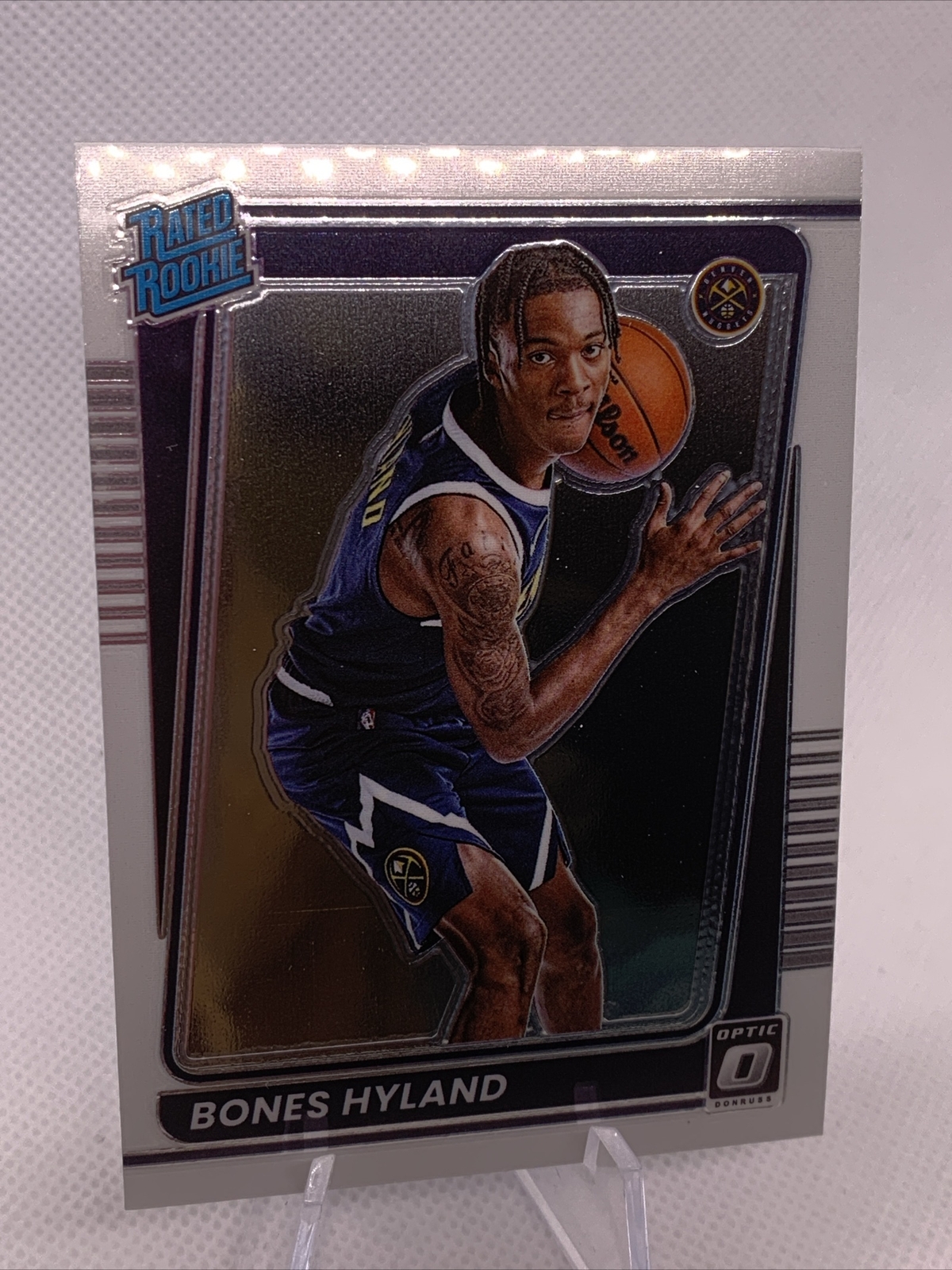 2021-22 Panini Donruss Optic Rated Rookie RC Bones Hyland Nuggets Clippers #194