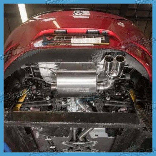 Cobra Sport Mazda MX-5 MK4 Cat Back Exhaust (Non Res) ND RF (15-24) YTP16 Tip - Picture 3 of 13
