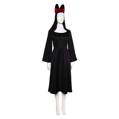 Hazbin Hotel Alastor Cosplay Women's Dress Suit Halloween Uniform Carnival Suit - Picture 7 of 11