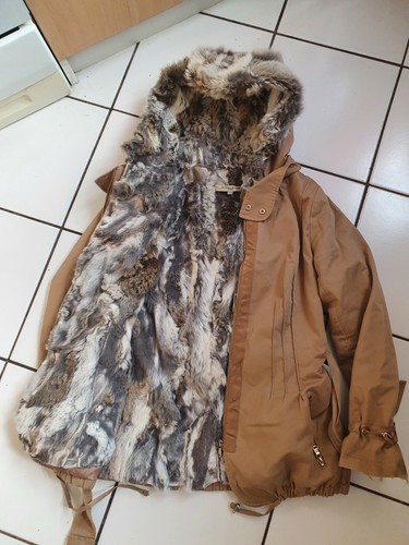 fur lining detachable coat 