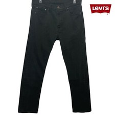 Levi's 511 Slim Fit Jeans Sz 16 28X30 Womens, Stretch, 5-Pocket, Black