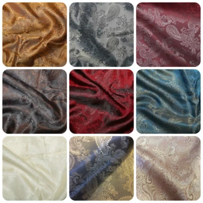 Paisley Jacket & Dress Lining Jacquard Fabric Material