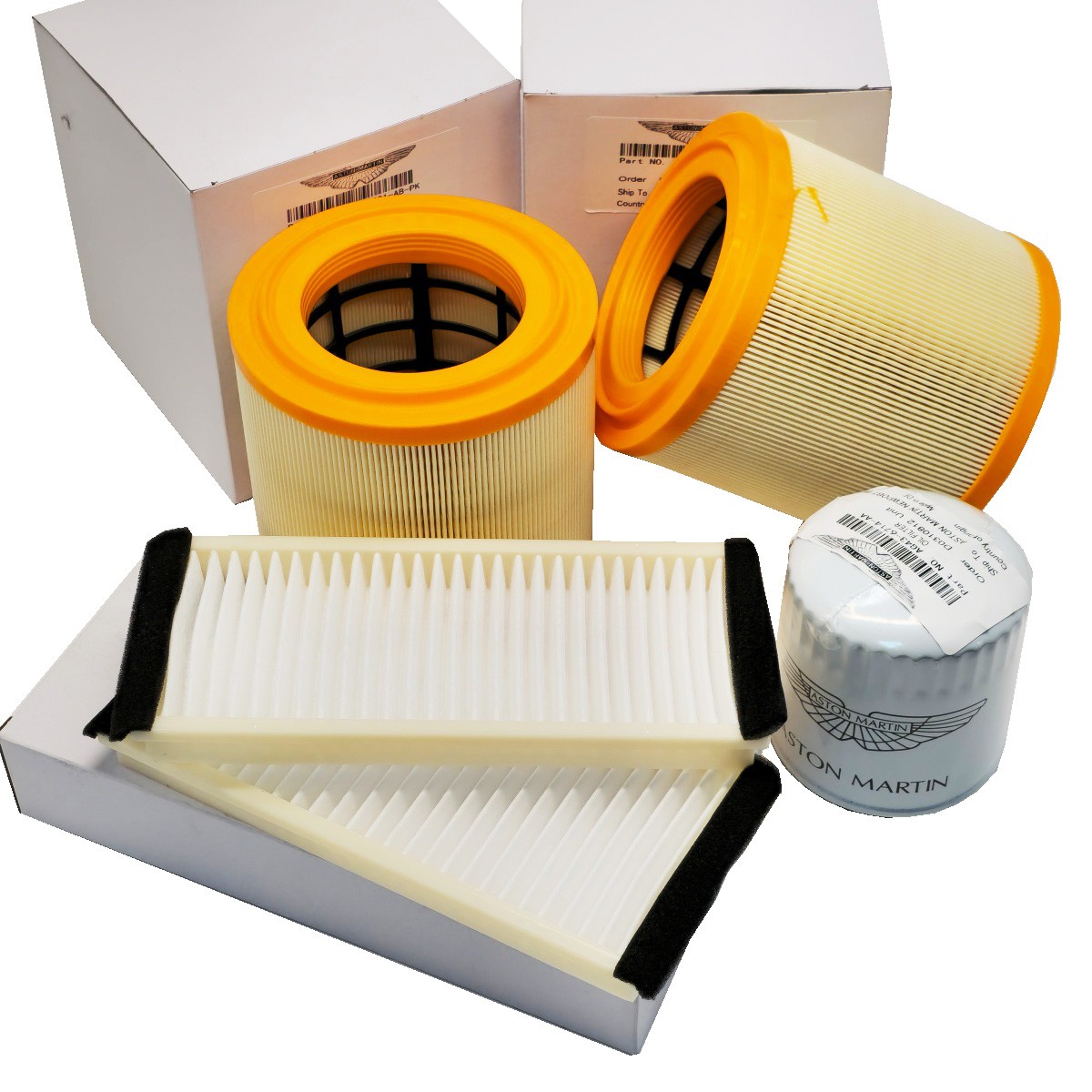 New 4pcs Oil & Air & Pollen Filter for Aston Martin Rapide DB9 DBS V12