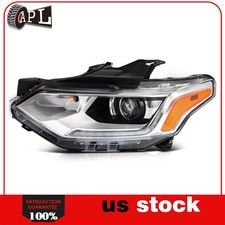 For 2018-2021 Chevy Traverse Chrome HID/Xenon Headlights Driver Side w/ LED DRL