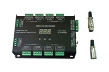 32CH RGBW DMX512 Decoder 8 Bit/16 Bit RGBW LED Controller 32 Channels Driver ...