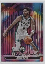 2021-22 Panini NBA Hoops Hipnotized Jayson Tatum #20 4f5