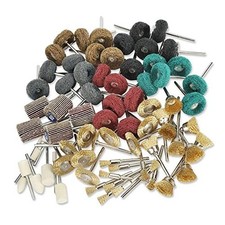 75PCS Mini Polishing Kit, Polishing Bit Abrasive Buffing Wheels Wire Brushes
