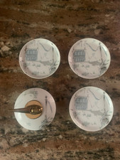 Vintage Rosenthal Plaza Porcelain set Rosen  table  Lighter & 3 Plates