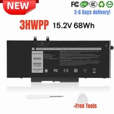   LOT 3HWPP Battery for Dell Latitude 5501 5401 5511 5510 5411 5410 Series 68wh
