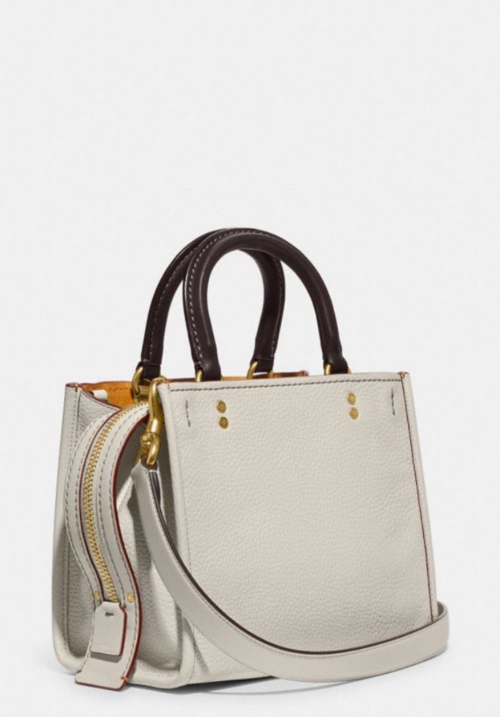 COACH ミッキー　ボディバッグ NWT Coach X Disney Rouge Bag 25 With Patches In Pebble Leather