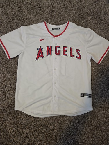 Read! Shohei Ohtani #17 Los Angeles Angels MLB Jersey Men’s Size  XL