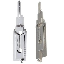 2-in-1 Stainless Steel Key Decoder SS001 PRO Lock Decoder Repair Tools-(1pc)*
