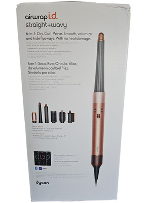 Dyson Airwrap i.d. Multi-Styler & Dryer Straight+Wavy with Case, Amber Silk