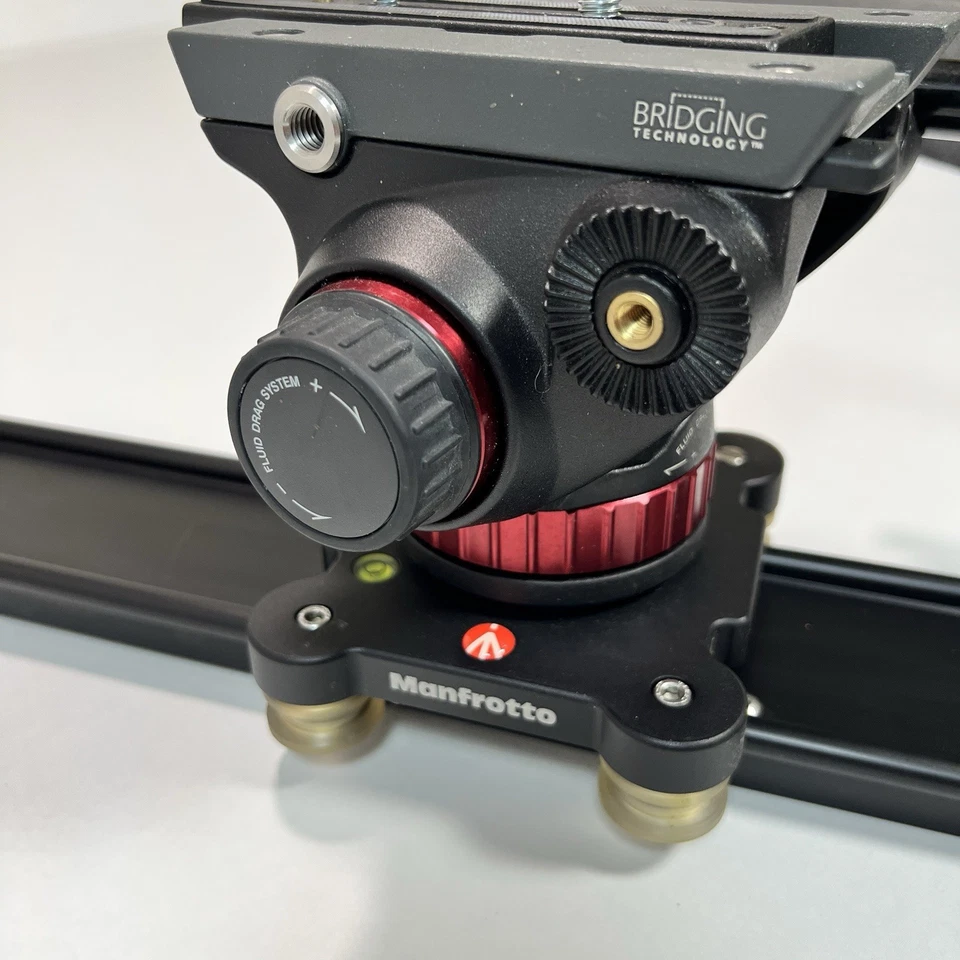 Manfrotto Pro Video Head with Flat Base & Track Rail  System Video Head MVH502AH - Image 4 of 4